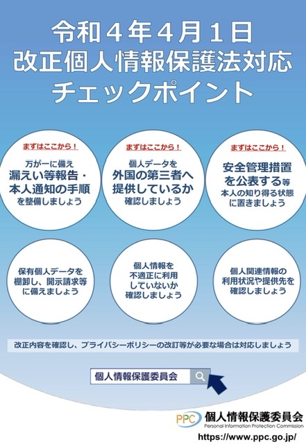 改正個人情報保護法により罰則が厳しくなりました。の画像