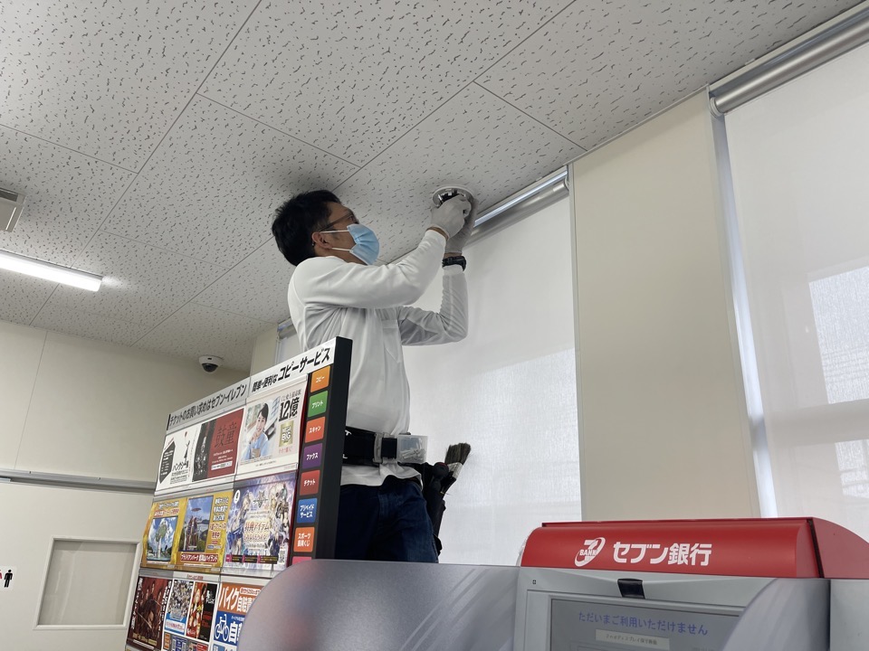 コンビニにての画像