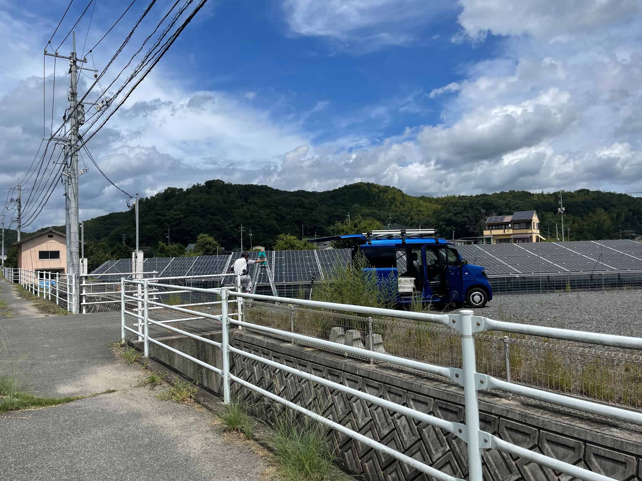 赤磐市ソーラー発電設備様の画像